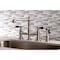 Kingston Brass KS7278PKLBS Duchess Bridge Kitchen Faucet W/Brass Sprayer, Brushed Nkl KS7278PKLBS - alternate 4